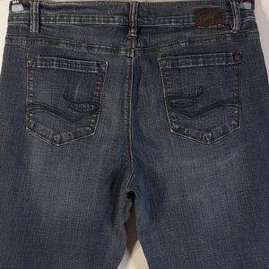 Foster Jeans Faded Straight Leg Blue Jeans Size 12